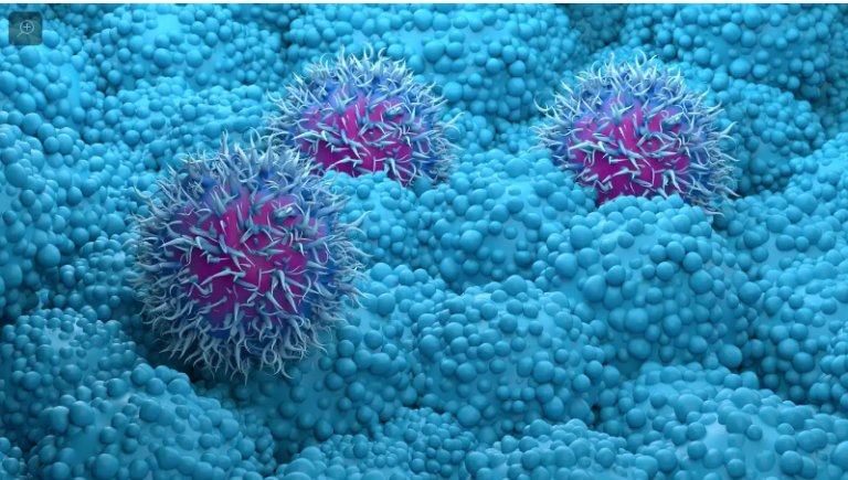 Células cancerosas de páncreas. Ilustración: Nemes Laszlo (Shutterstock)
