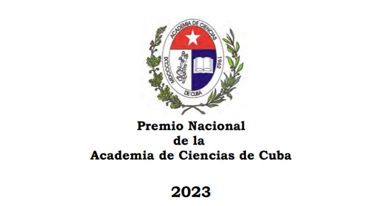 Premio Nacional de la Academia de Ciencias de Cuba 2023