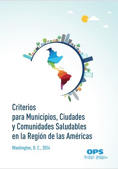 Criterios para municipios, ciudades y comunidades saludables en las Américas. Fuente: OPS