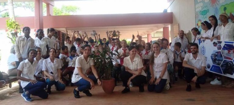 Estudiantes de la Universidad de Ciencias Médicas de Pinar del Río