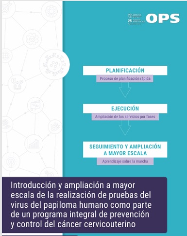 Introducción y ampliación a mayor escala de la realización de pruebas del virus del papiloma humano