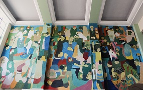 Mural Hospital Ortopédico Fructuoso Rodríguez